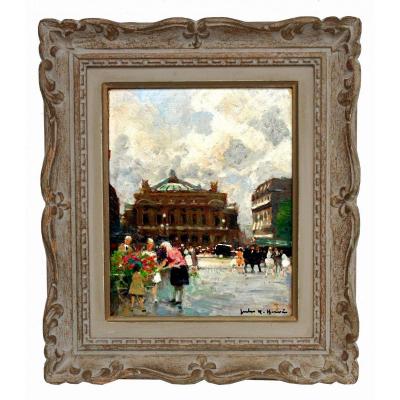 Jules R. Herve (1887-1981) Paris Opera Square