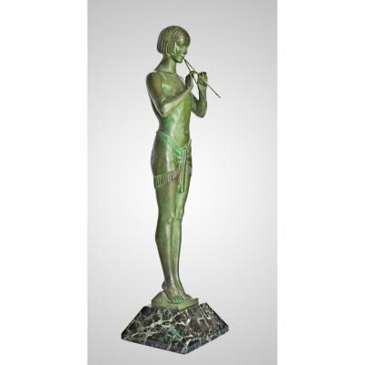 Max Le Verrier Great Art Deco Sculpture