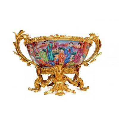 Grande Coupe Porcelaine De Chine XVIIIe 