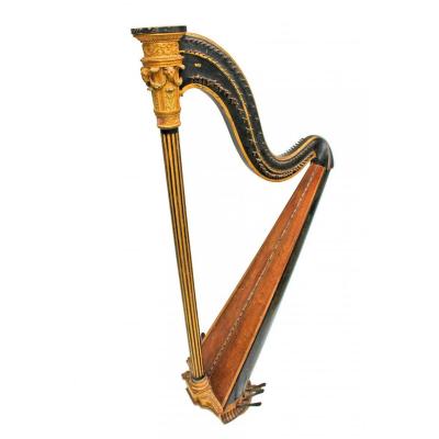 Harp XVIII Stamped Cousineau In Paris