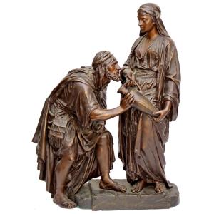 E. Guillemin (1841-1907) Monumental Orientalist Bronze Nineteenth