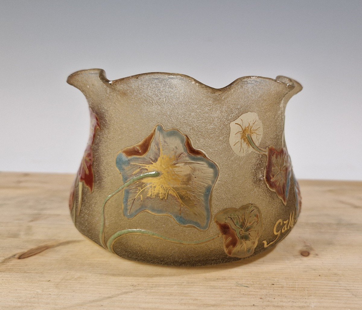Gallè Glass Bowl-photo-2