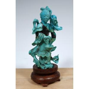 Turquoise Sculpture