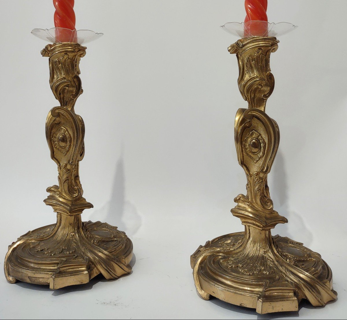 Pair Of Louis XVI Candlesticks-photo-1