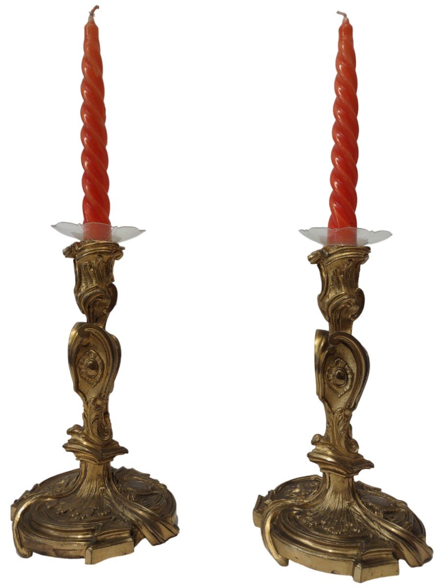 Pair Of Louis XVI Candlesticks