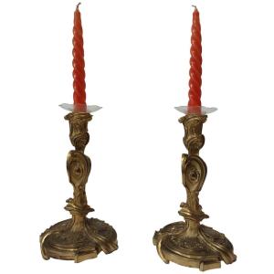 Pair Of Louis XVI Candlesticks