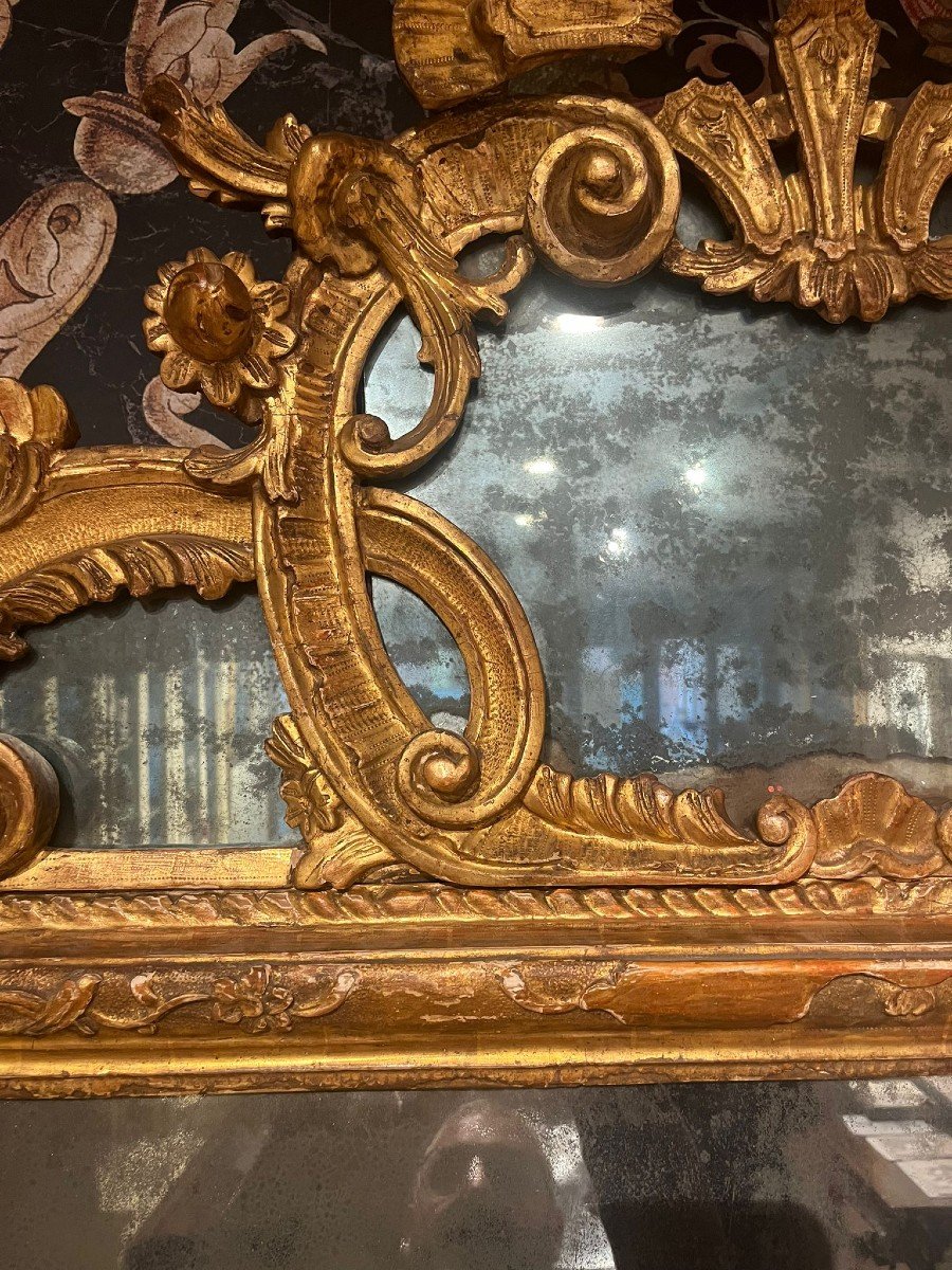 Important Venetian Mirror From The First Half Of The Eighteenth Century. (175 X 130)-photo-3