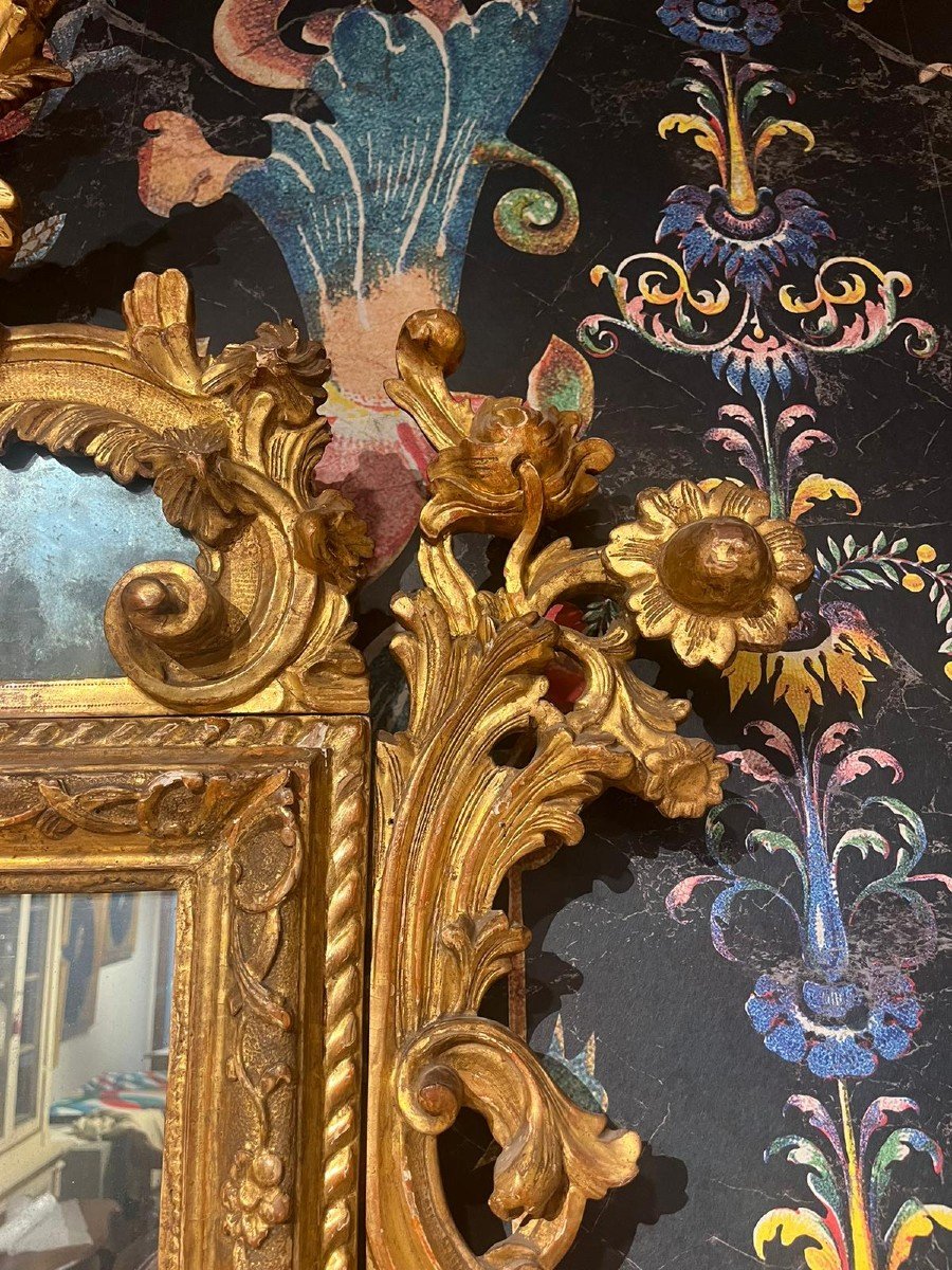 Important Venetian Mirror From The First Half Of The Eighteenth Century. (175 X 130)-photo-4