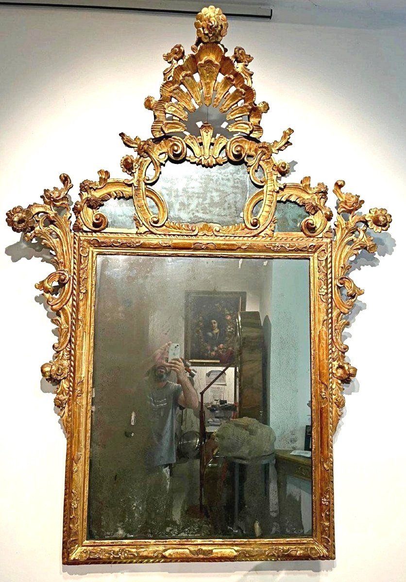 Important Venetian Mirror From The First Half Of The Eighteenth Century. (175 X 130)-photo-6