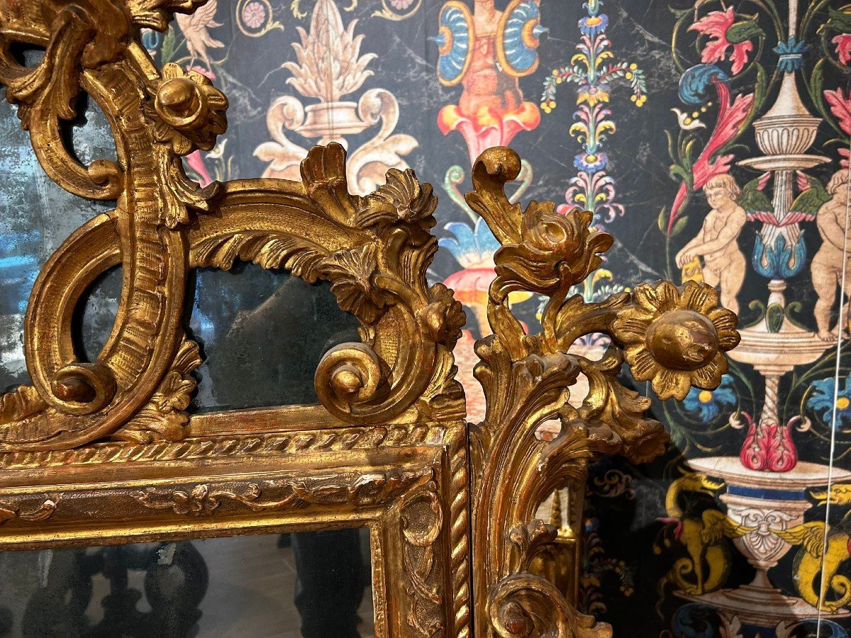 Important Venetian Mirror From The First Half Of The Eighteenth Century. (175 X 130)-photo-8