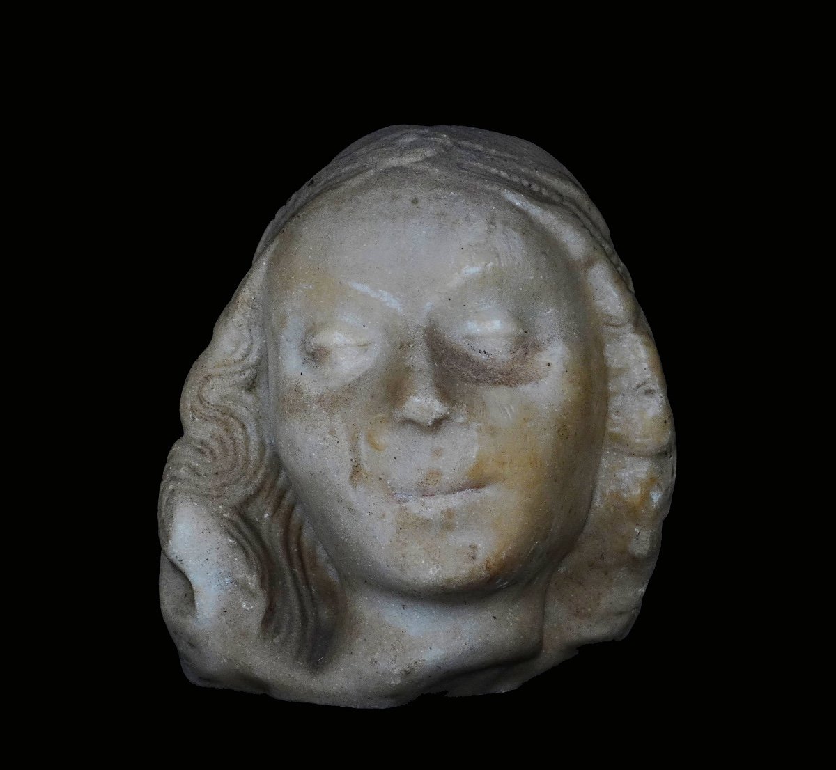 Antique Wax Model Representing Flora (?)-photo-2