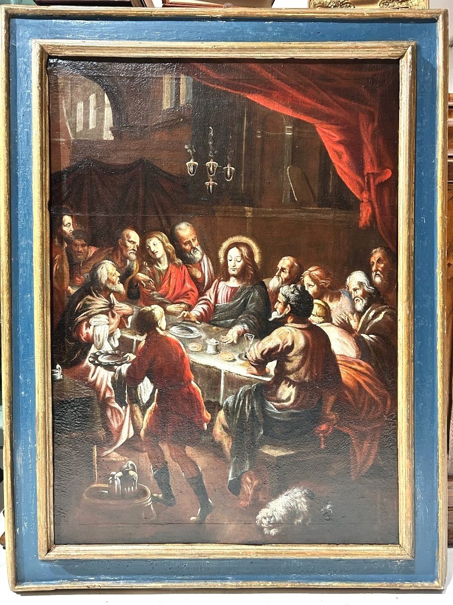 "last Supper", 17th Century Bassano School.