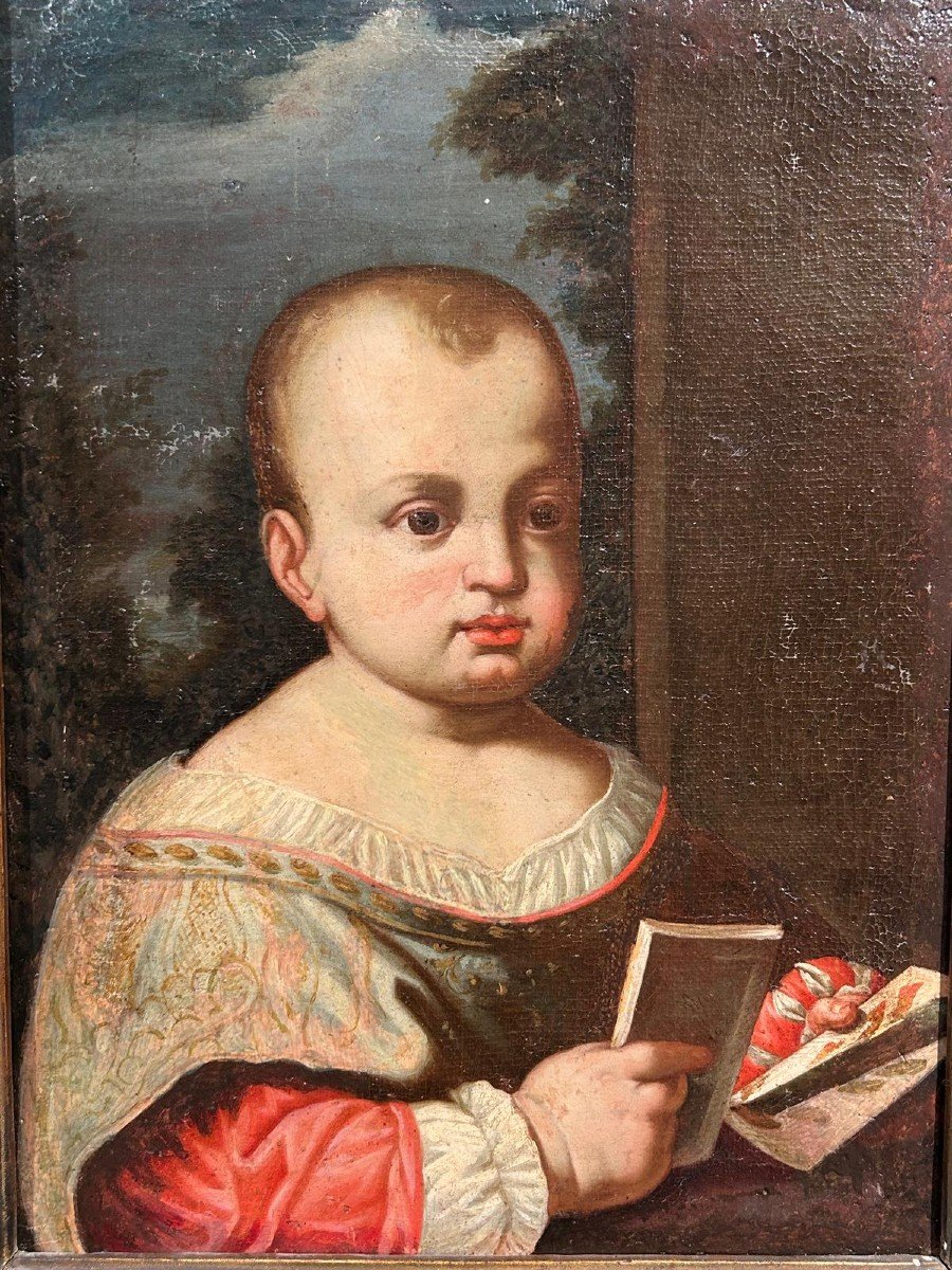 Antonio Amorosi - Un Enfant Avec Un Jeu De Cartes Laisse Tomber l'As. Fin du XVIIAprès du XVIII-photo-2