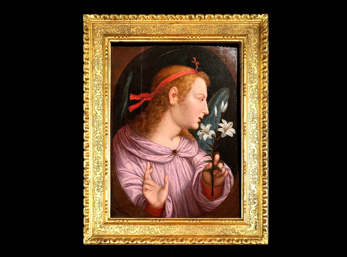 Ange Annonçant Ange Annonçant De l'école Florentine De San Marco (1520-30)