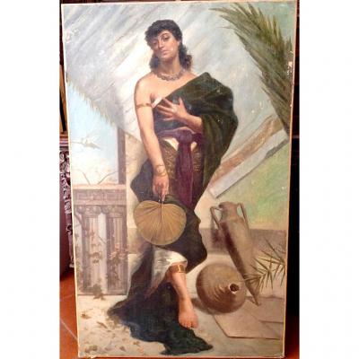 Oil On Canvas, French Orientalist Painter