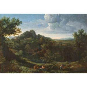 Gaspard Dughet Poussin - Paysage - XVIIe Siècle - Rome