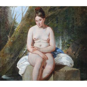 Filippo Marsigli - Neoclassical - Naples - Study, Academic Nude - XIX Century - Signed And Dated