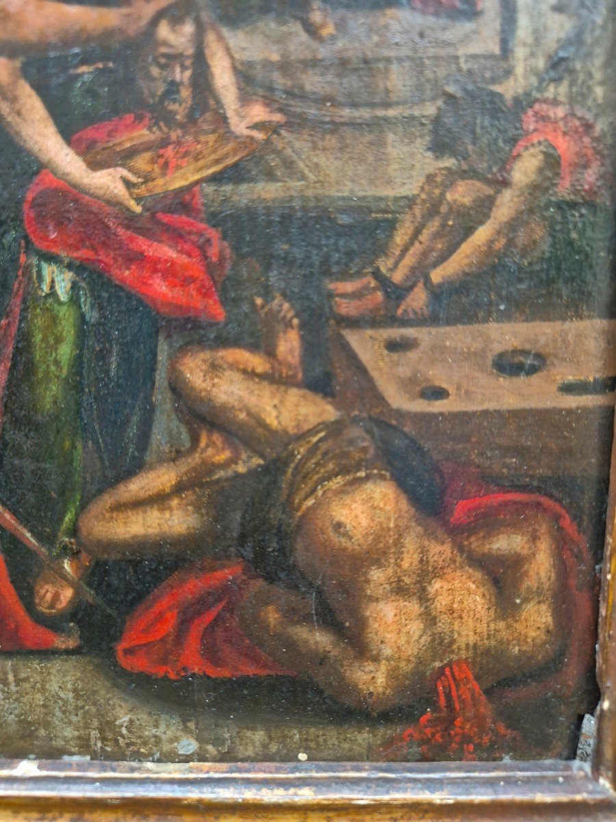 Salome With The Head Of The Baptist, Painting Florence XVIIème Siècle Renaissance -photo-1