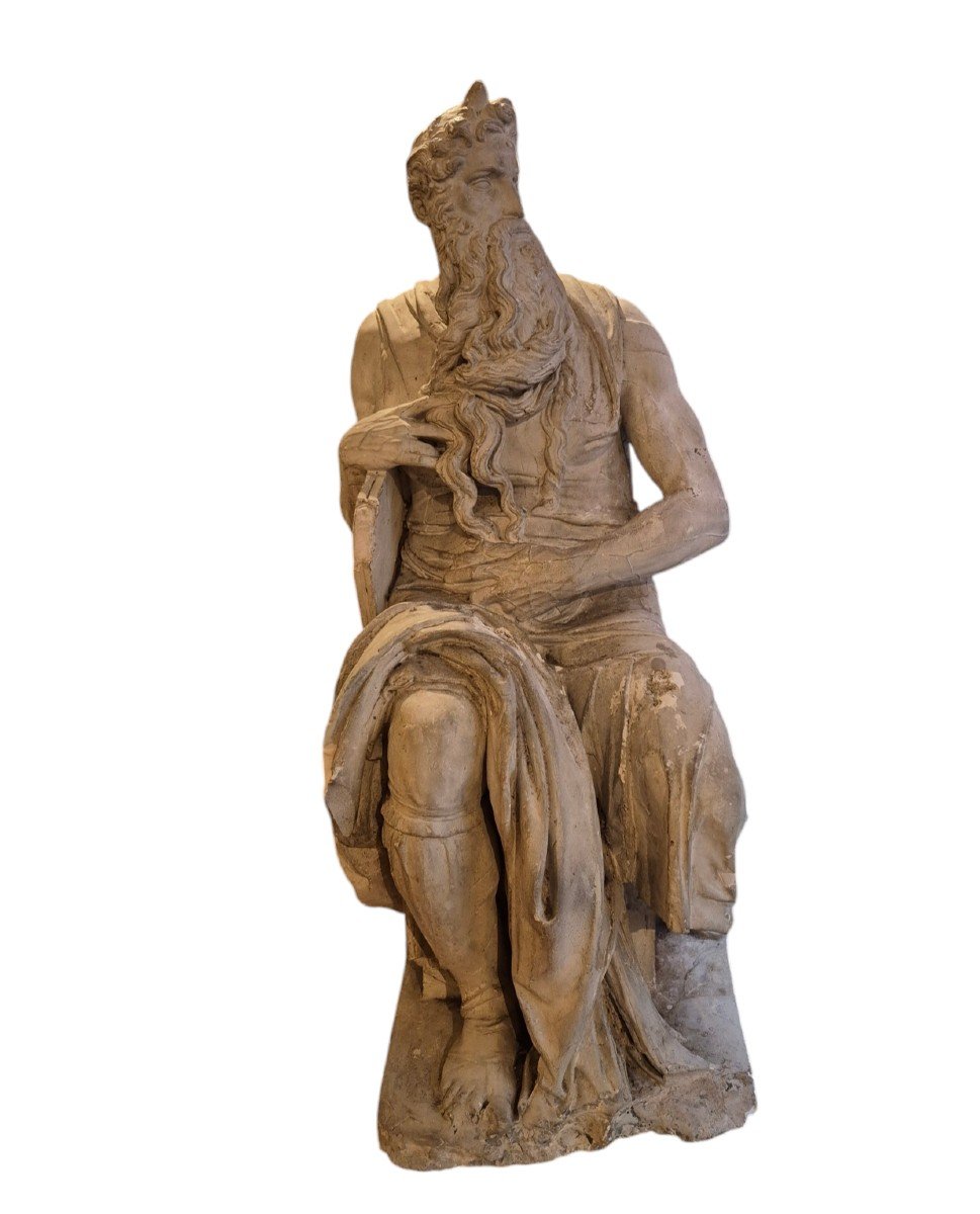 Moïse, Sculpture , Italie XIXème Siècle 