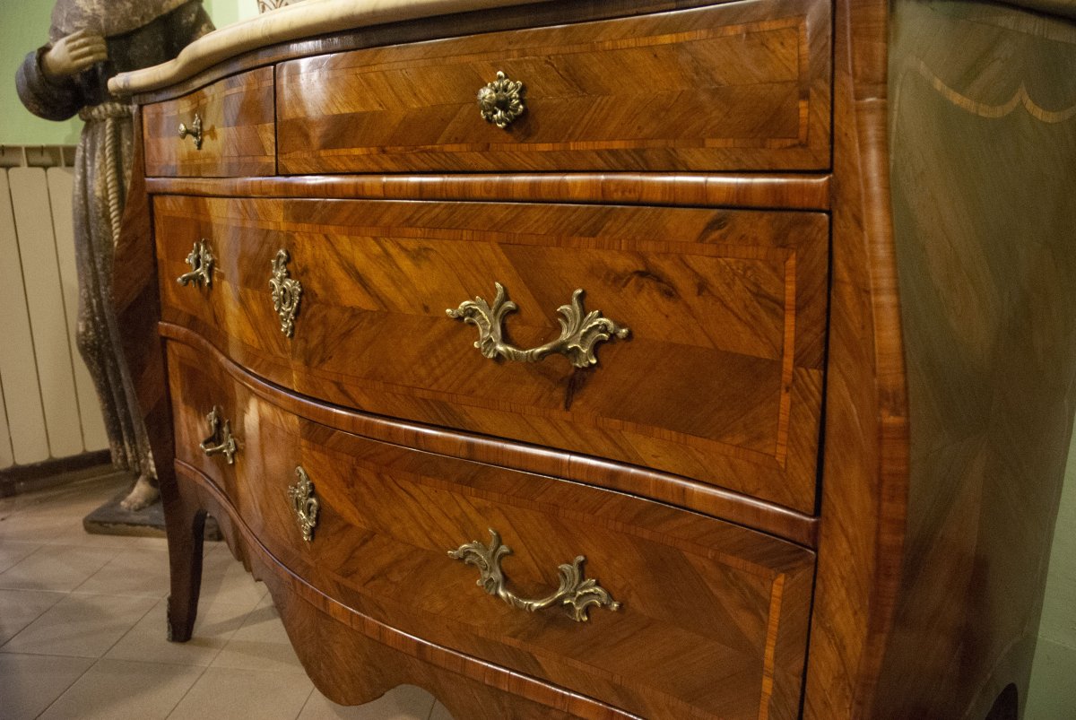 Antique Italian Chest Of Drawers-photo-2
