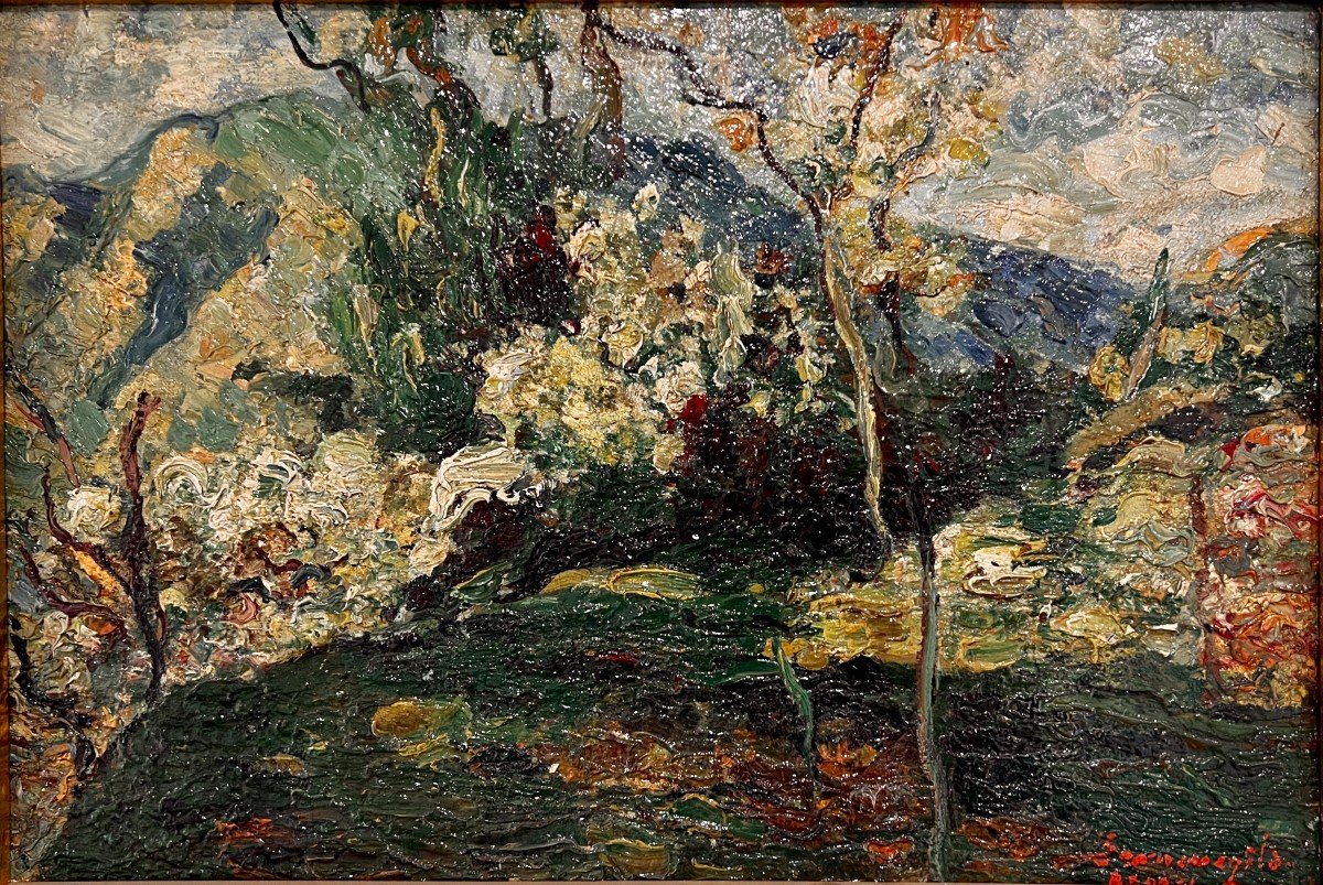 Ermenegildo Agazzi (1866-1945), Landscape-photo-2