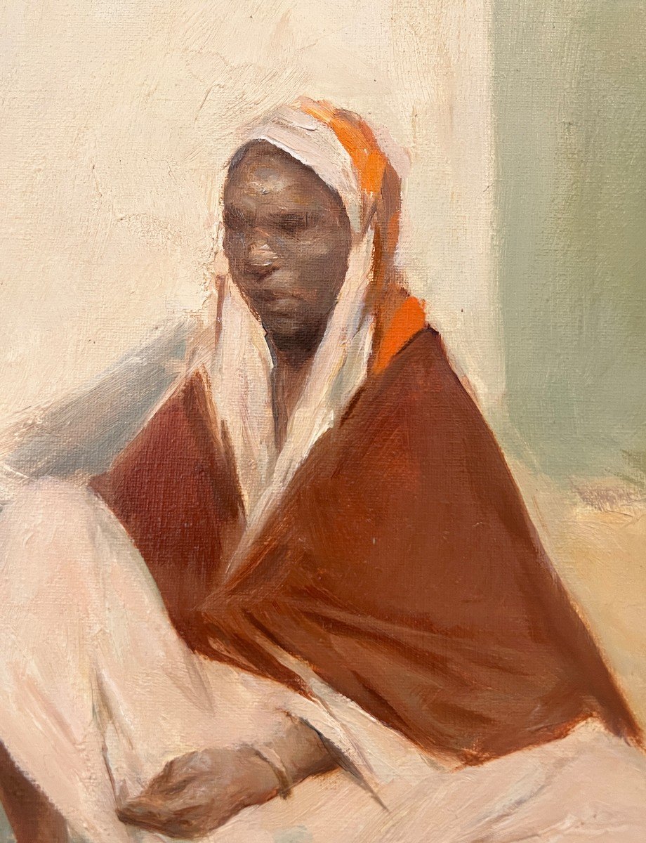 Ernesto Quarti Marchiò (1907-1982) Fille Tuareg-photo-1