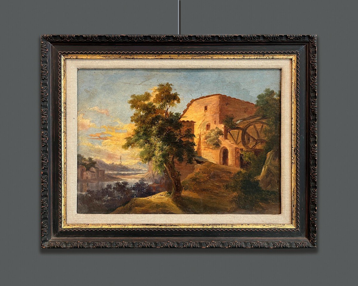 Italian School, (lombardy) Between The 19th And 20th Centuries, Landscape