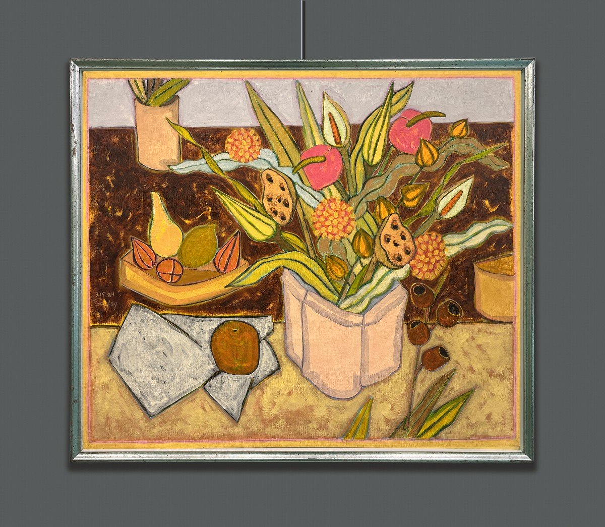 Harley Francis (indiana, Usa, 1940-2017) Nature Morte, 1984