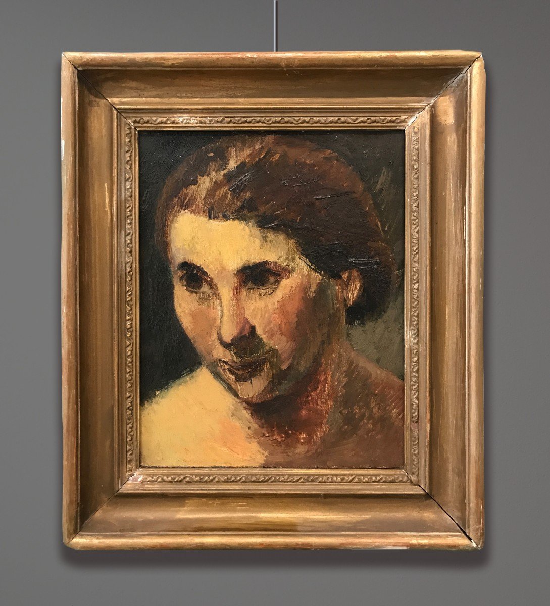 Artiste Du 20ème Siècle, Visage De Femme