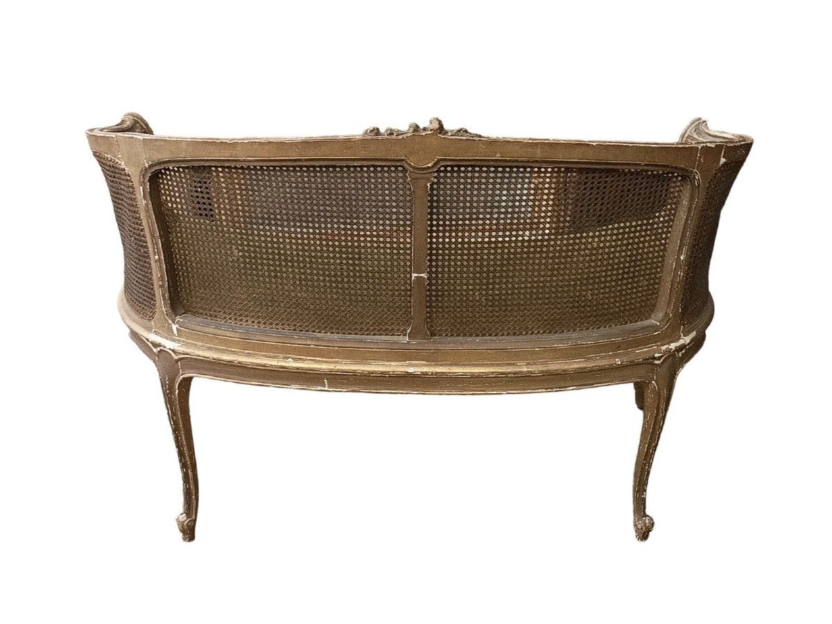 Louis XV Bench, 18th Century-photo-2