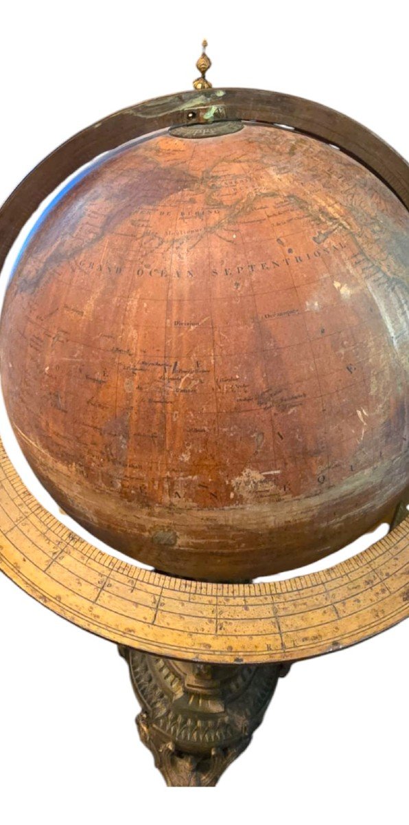  Globe Terrestre, Maison Delamarche  Paris, 1861-photo-4