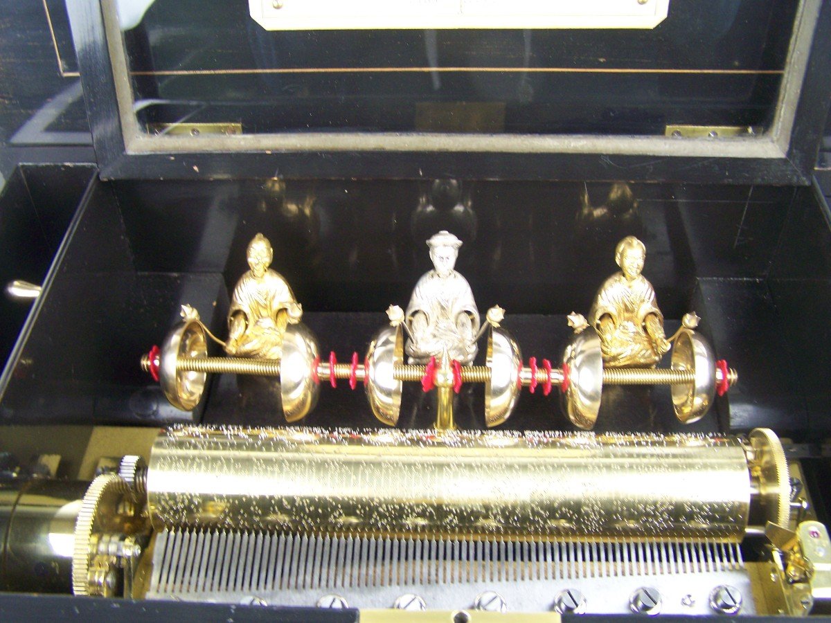 Automaton Music Box By G. Bendon.-photo-6