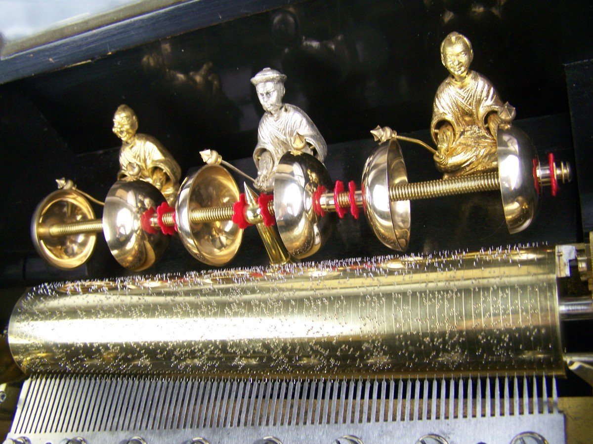 Automaton Music Box By G. Bendon.-photo-7