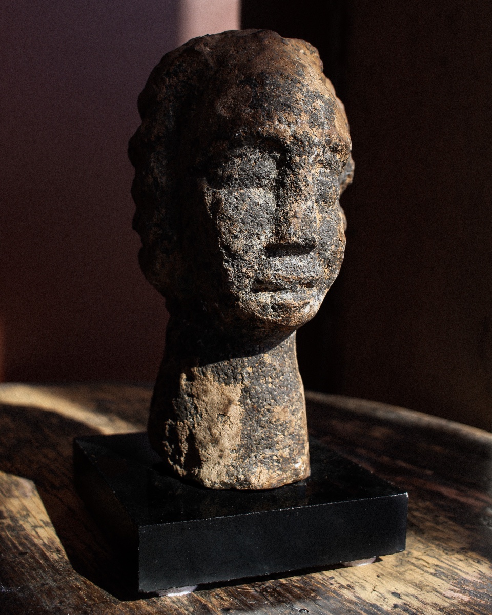 Dark Ages Stone Head