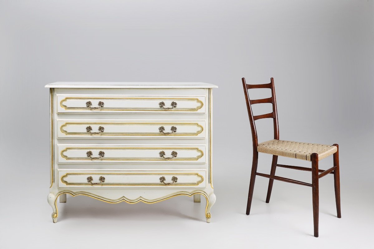 Commode Louis XV Française Du XXe Siècle-photo-1