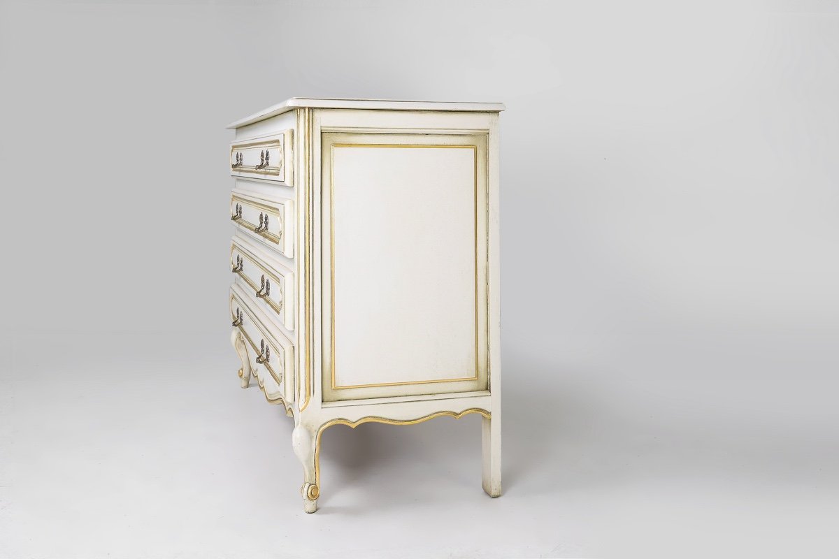 Commode Louis XV Française Du XXe Siècle-photo-6