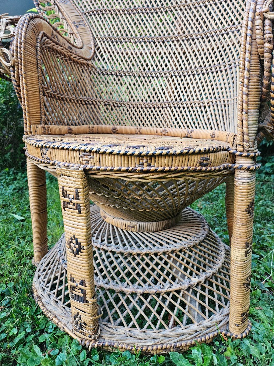 "emmanuel" Rattan Armchair-photo-3