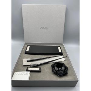 Lalique - Sushi Vibration Black Set