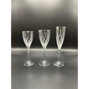 Royales De Champagne - Set Of 3 Verduzant Glasses