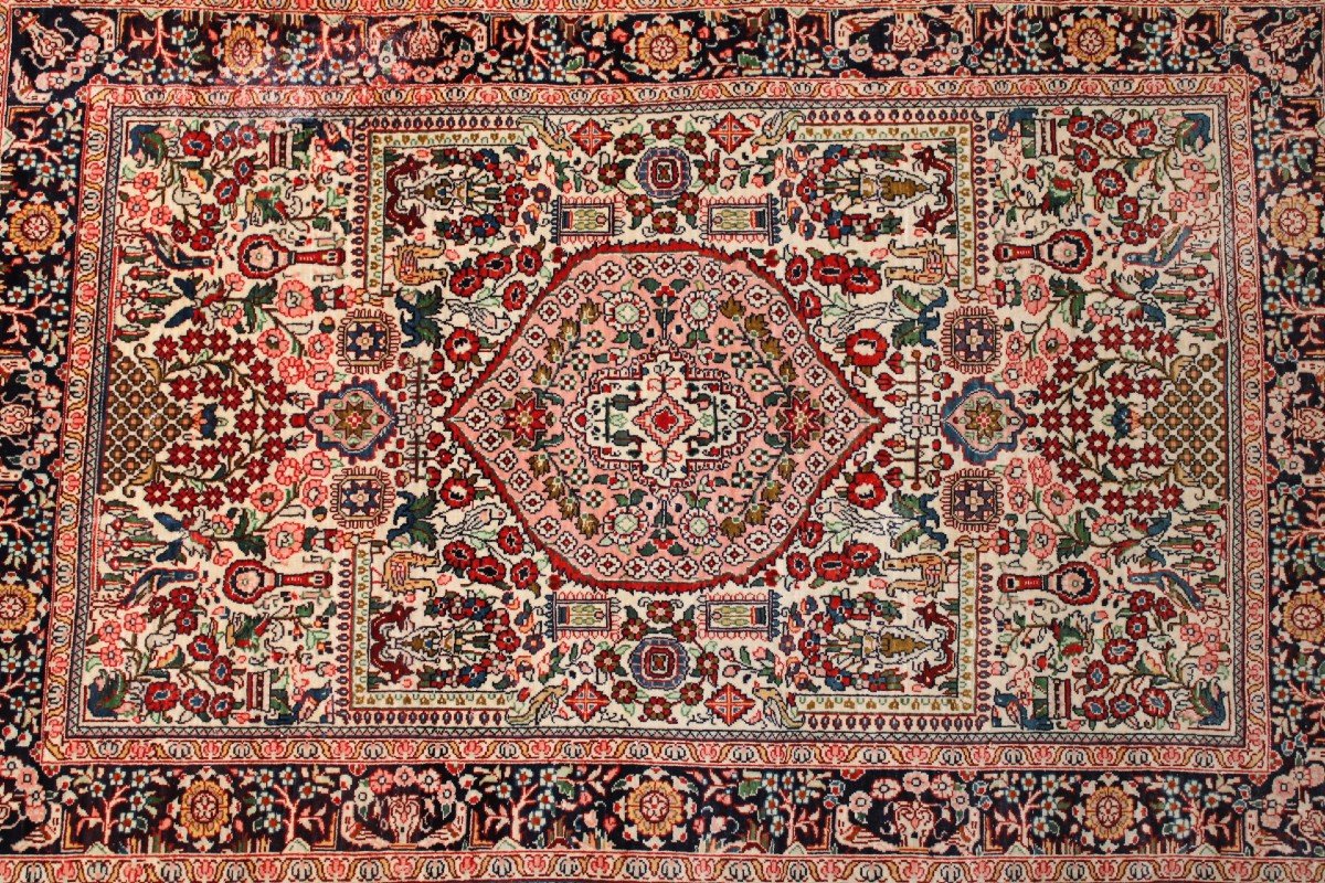 Qum Silk Rug 94 X 61 Cm-photo-4