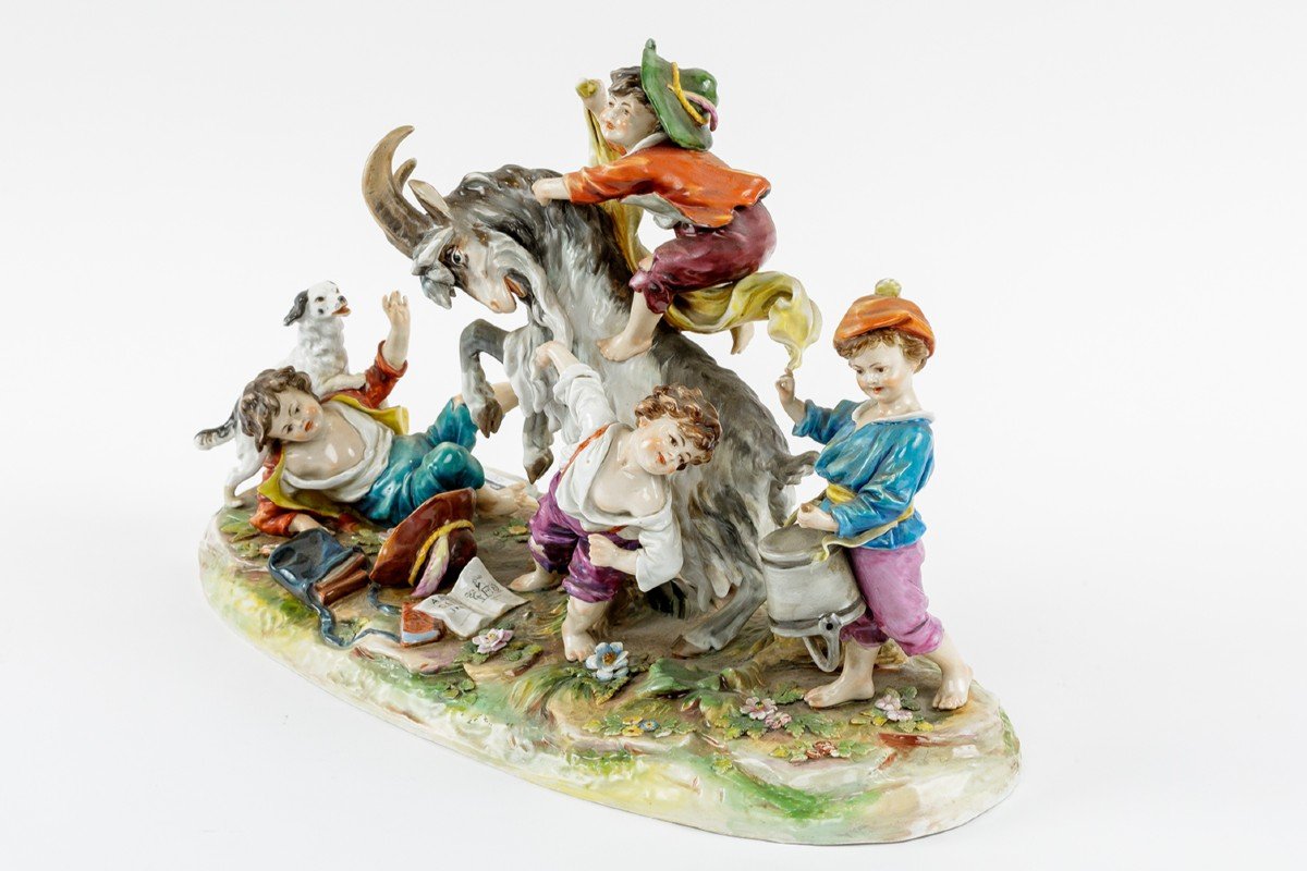 Capo Di Monte Porcelain Group-photo-4