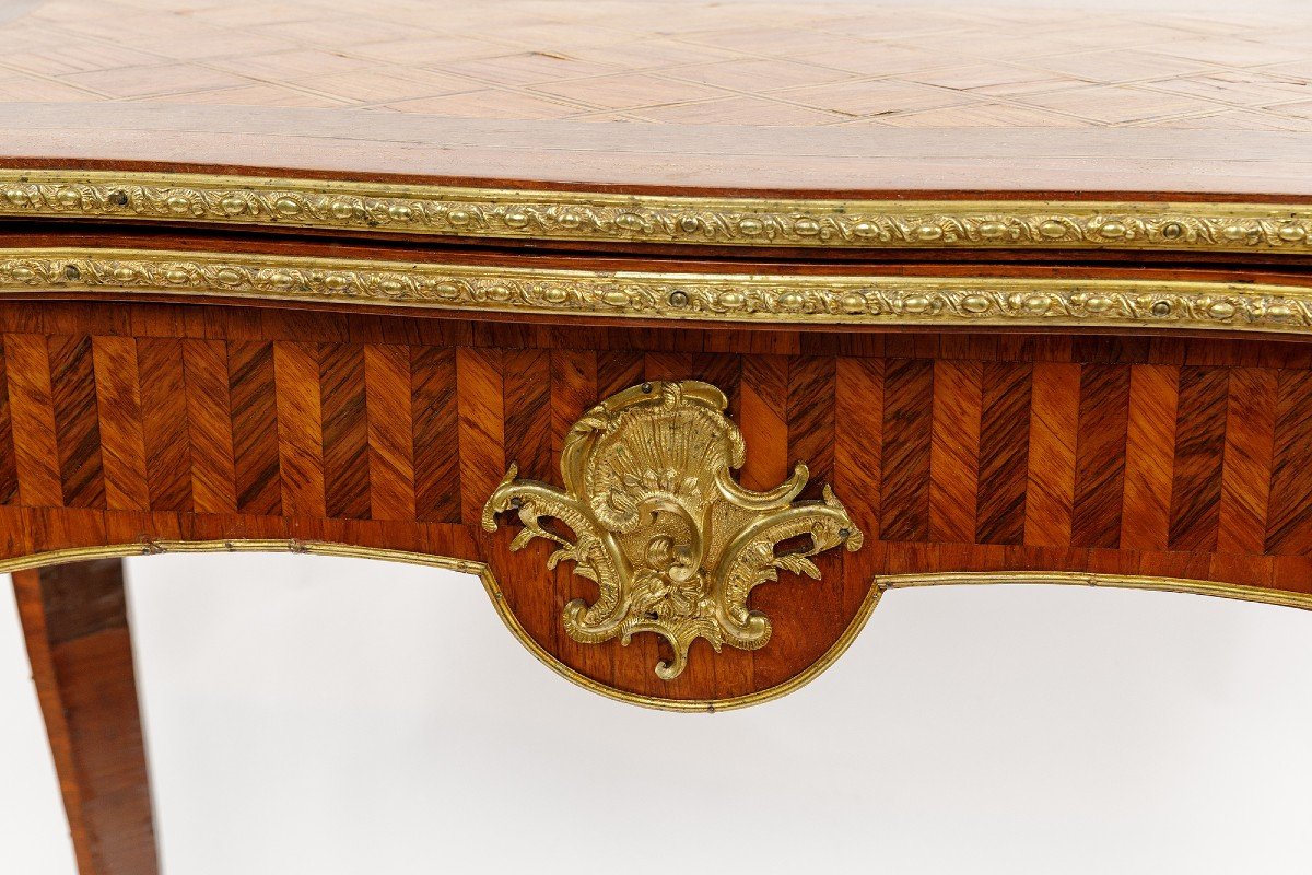 19th Century Louis XV Style Game Table-photo-4