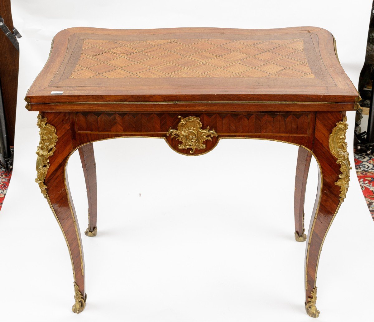 19th Century Louis XV Style Game Table-photo-4