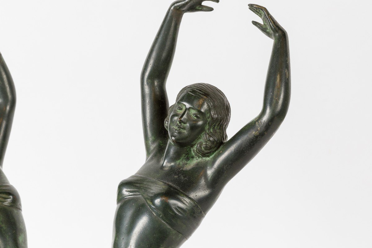 Art Deco Period Bronze Sculpture -photo-3