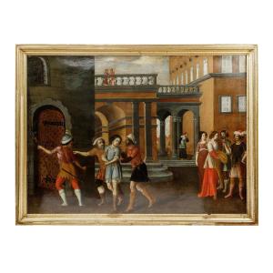 Large 17th Century Painting