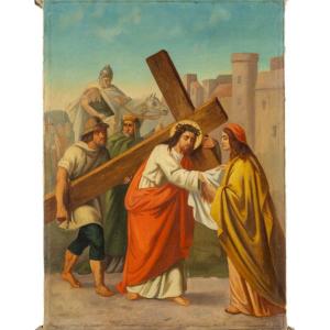 Complete Way Of The Cross Paintings 19th Century 