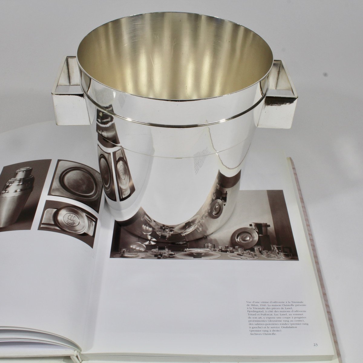 Christofle Art Deco Champagne Bucket-photo-5