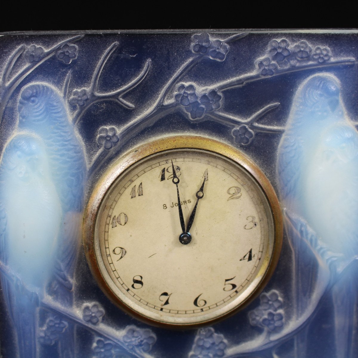 R Lalique "inseparable" Clock-photo-2