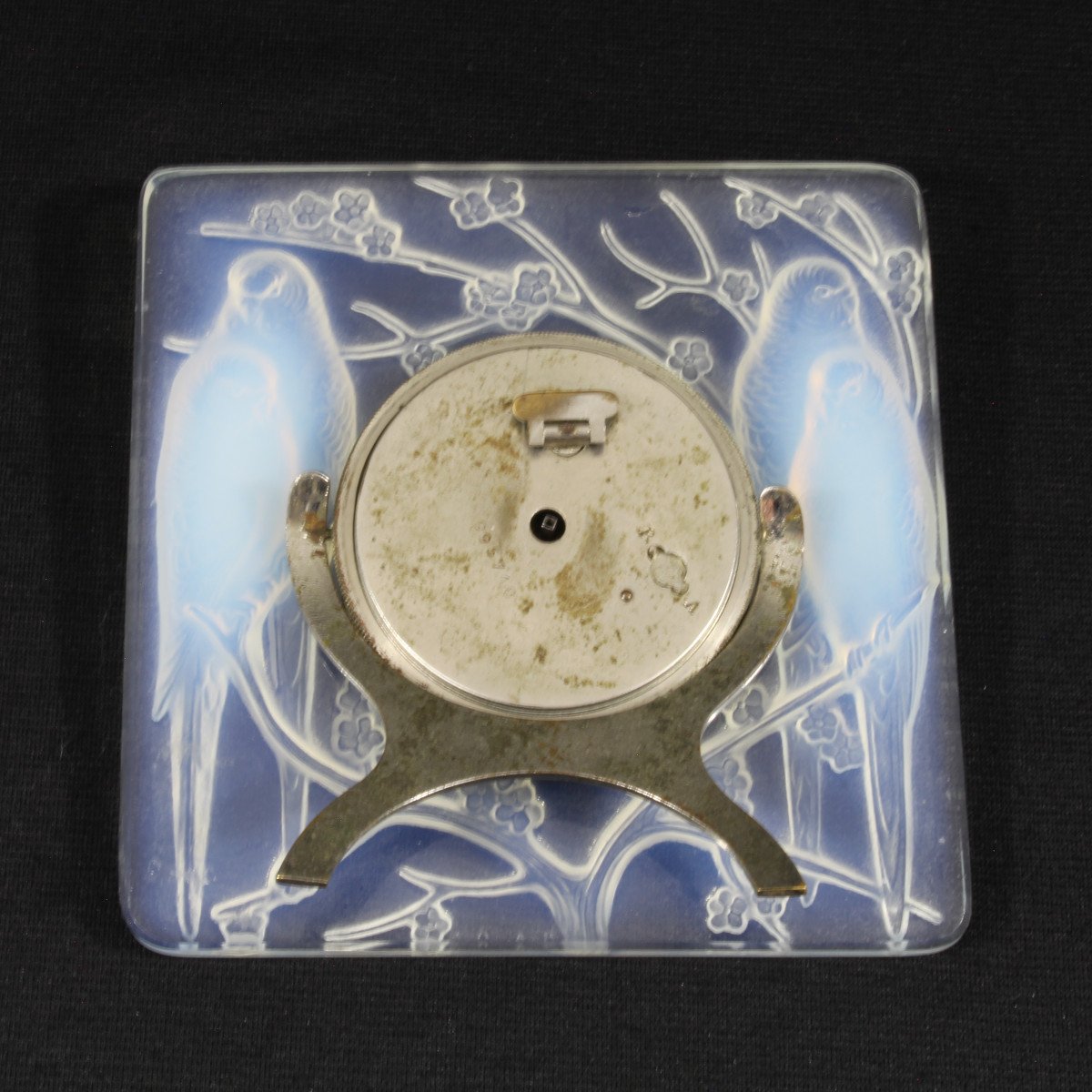 R Lalique "inseparable" Clock-photo-2