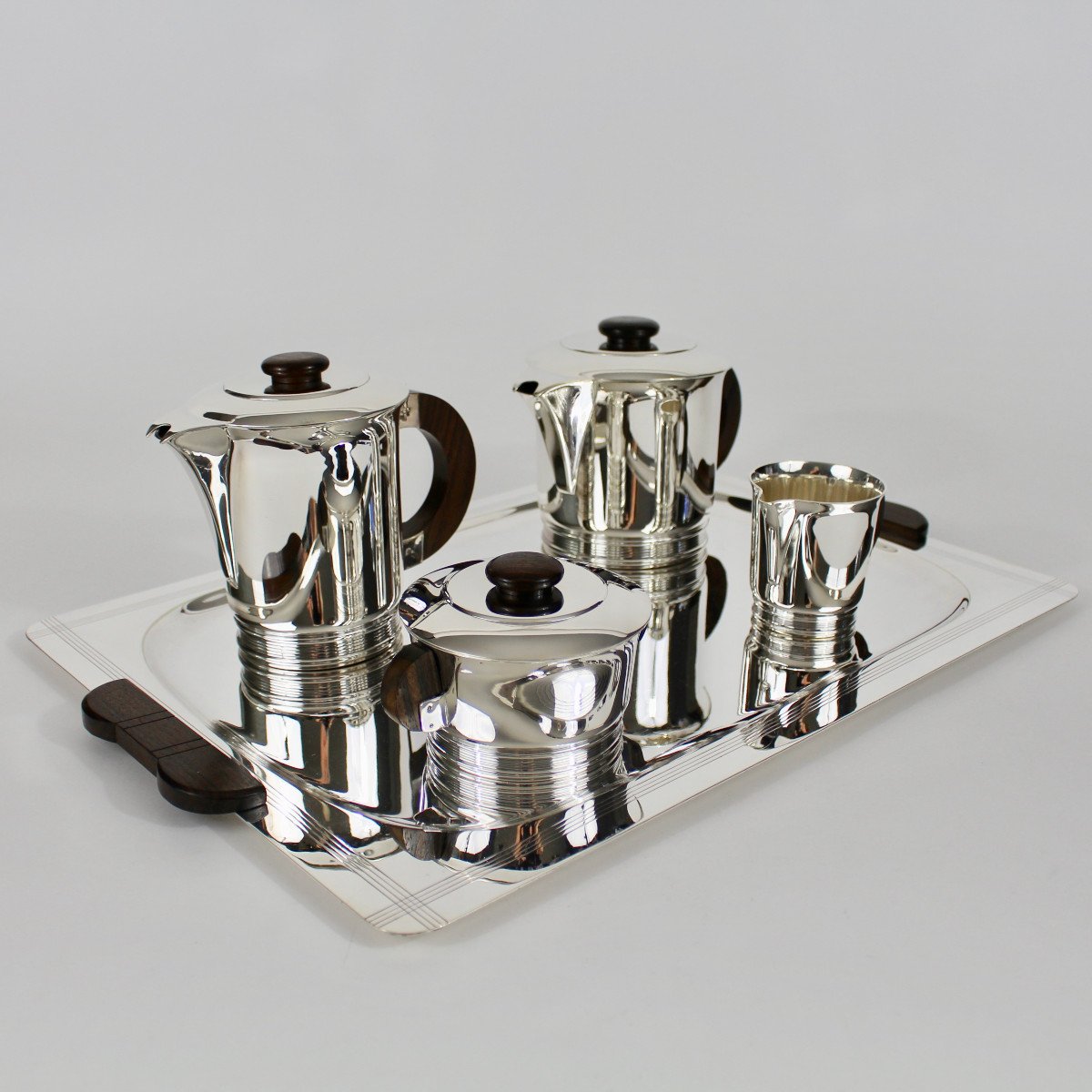 Ercuis Coffee Set "malacca"-photo-1